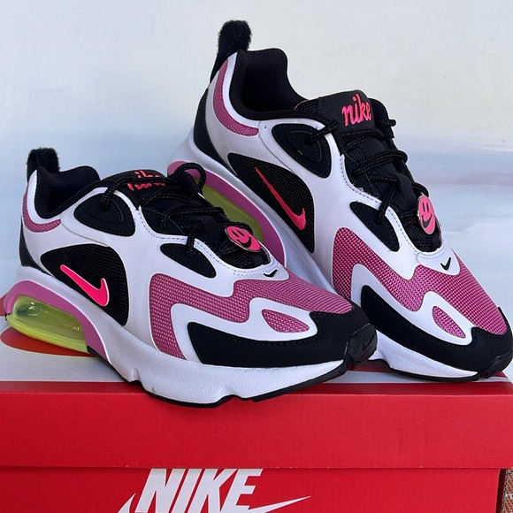 NIKE WMNS AIR MAX 200
BLACK/HYPER PINK NOIR/HYPER ROSE
SNEAKERS Athletic Shoes - Picture 5 of 16